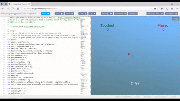 Animated GIF showing how lines drawn are now cutting apples under